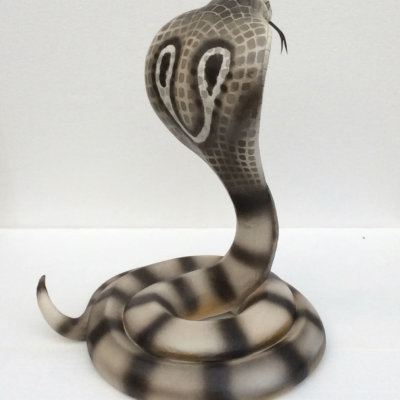 werbefigur_styropor_brillenschlange