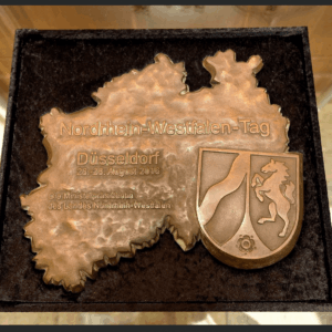 bronzeplakette_nrw-tag_duesseldorf